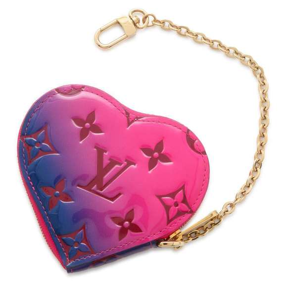 Louis Vuitton Coin Case Vernis Porte Valentine Collection Wallet - Picture 3 of 8